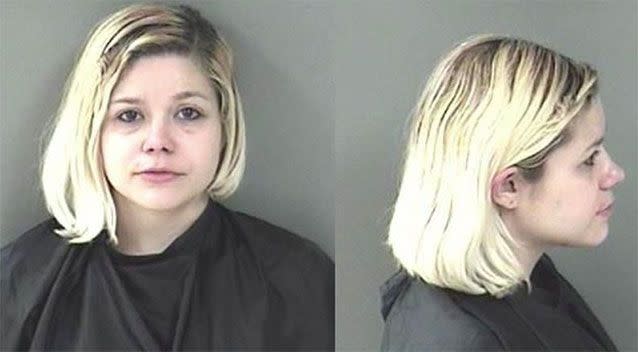 Cheyenne West, 25, was arrested after allegedly trying to pull off a barcode scam. Source: Indian River County Jail.