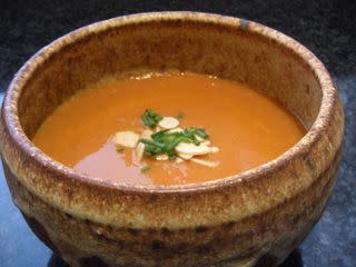 Carot ginger miso soup 012