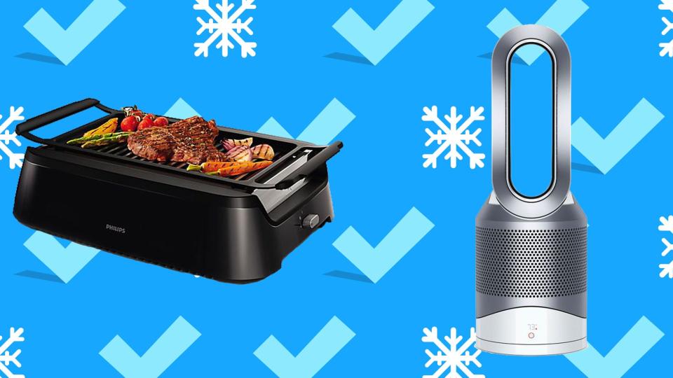 Save on everything from Dyson air purifiers to indoor grills.