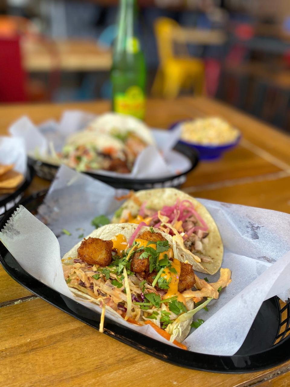 El Mero Taco in Cordova is known for its creative tacos that combine Mexican and Southern ingredients.