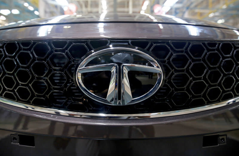 A Tata Tigor car is pictured at the assembly line inside the Tata Motors car plant in Sanand, on the outskirts of Ahmedabad, August 7, 2018. REUTERS/Amit Dave/File Photo