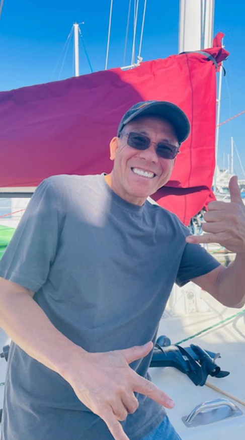 The Coast Guard is searching for a missing sailor Noel Rubio who was setting sail to Hawaii from California.