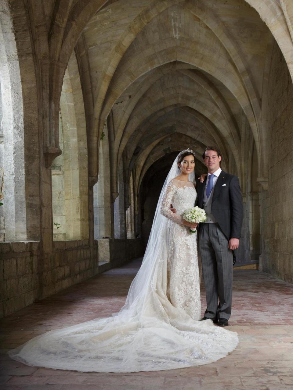 Princess Claire Of Luxembourg on her wedding day in 2013 (Getty Images)