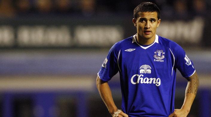 <p> <em>Everton</em> </p> <p> The Australian is another example of a physically combative frontman who regularly committed on-field offences during his time at Everton. </p> <p> He plundered 56 goals during his time with the Toffees, and when he wasn&#x2019;t putting the ball in the net, the flag-punching pest was chasing, harrying and nipping at defenders. &#xA0; </p>