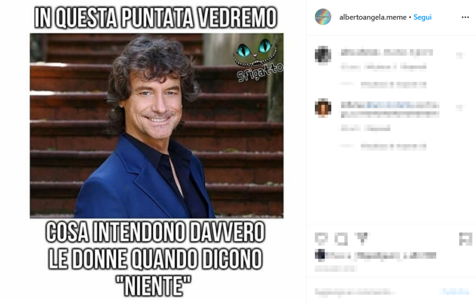 Dalla frase "divulgo forte", alla coperta con la sua faccia che qualunque donna vorrebbe avere, fino alla bellezza che dura nel tempo a differenza di quella di Diletta Leotta... ecco i meme più belli dedicati al forbito e sensuale (sempre con ironia) Alberto Angela