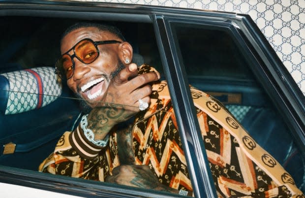 Gucci Mane for Gucci's Resort 2020 campaign. Photo: Harmony Korine/Courtesy of Gucci