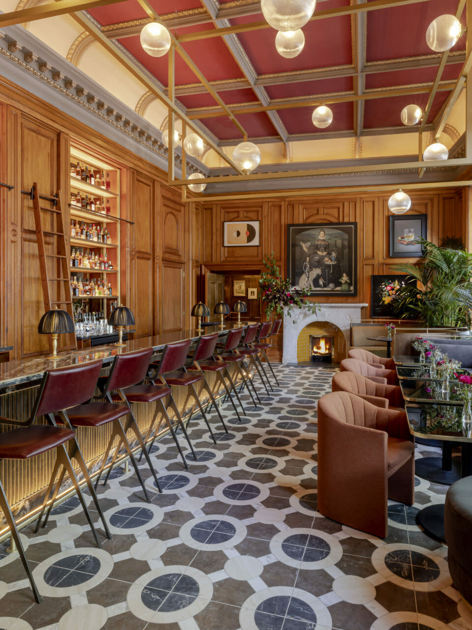 The Commons Club Bar at Virgin Hotels Edinburgh (Image: Provided)