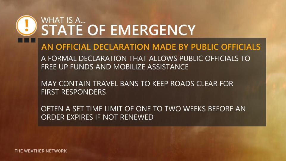 (BARON) What is a state of emergency explainer