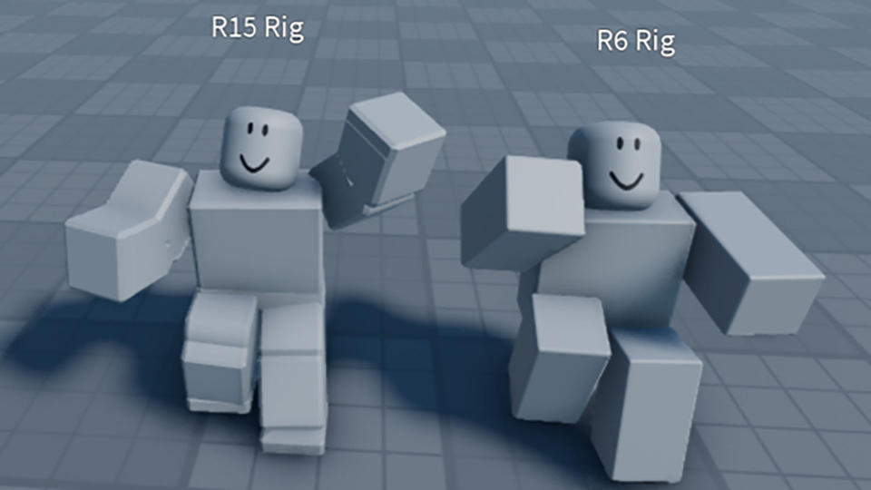 Roblox old and new models