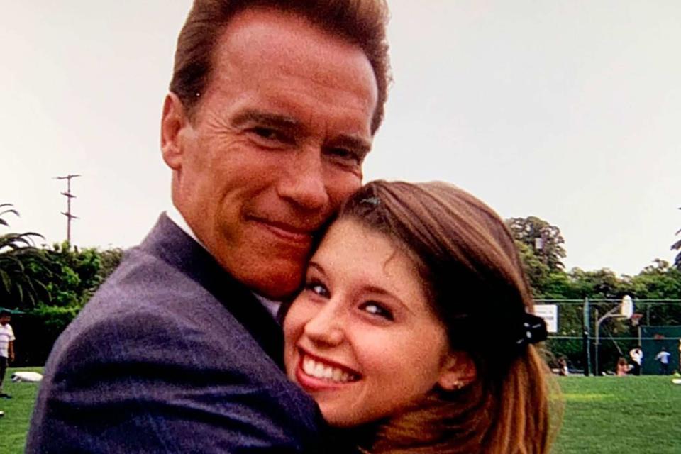 <p>Katherine Schwarzenegger/Instagram</p> Arnold and Katherine Schwarzenegger