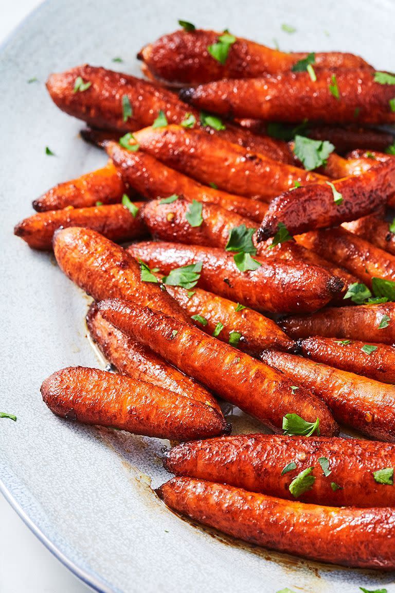 Balsamic Roasted Baby Carrots