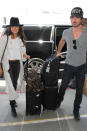 <p>If only my airport arrival looked this glamorous (and Ian was my personal bag carrier)…</p>