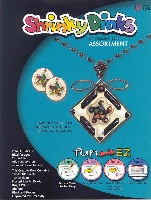 Shrinky Dink sheets ($6.60)