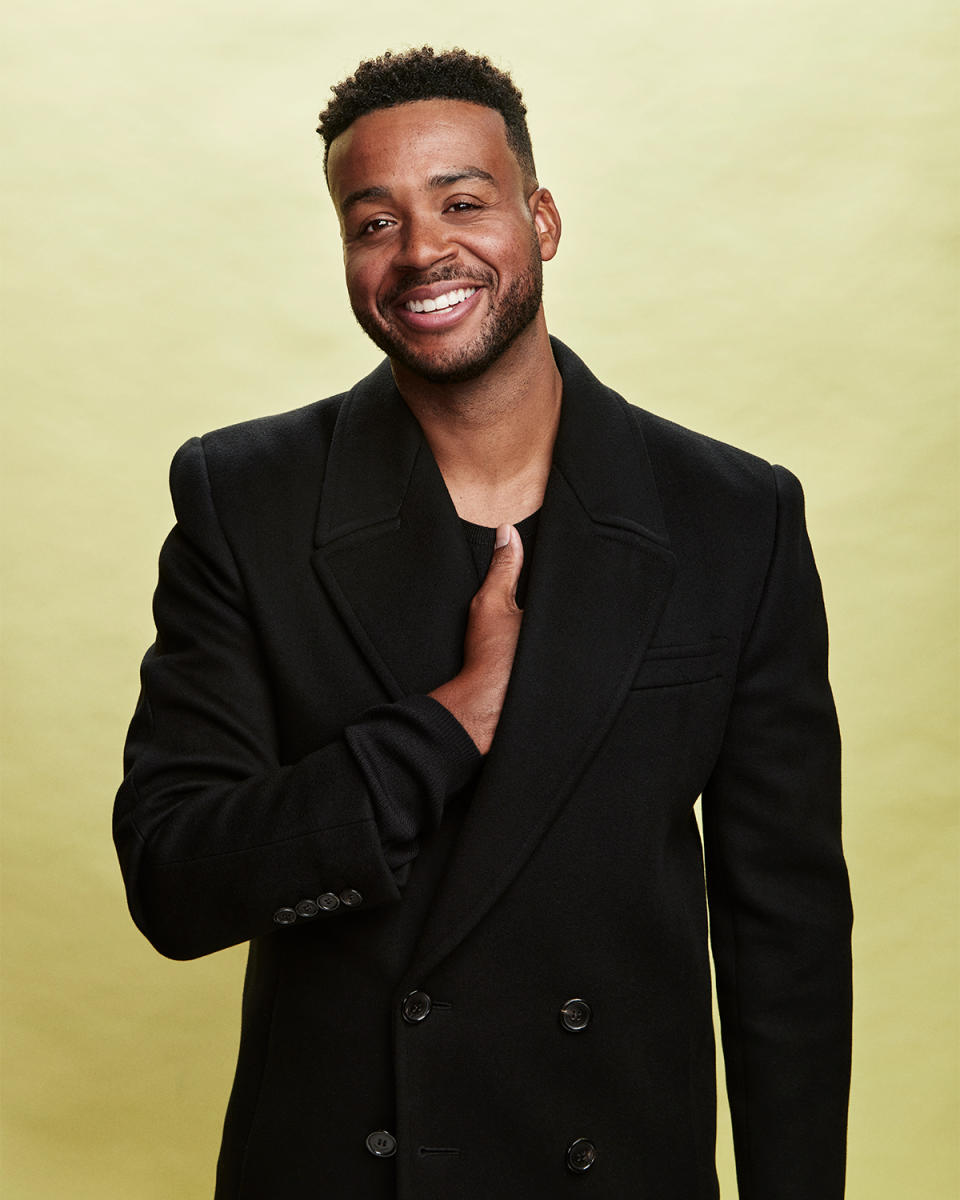 Kris Bowers photographed for Variety at the PMC Studio in Los Angeles in November 2023