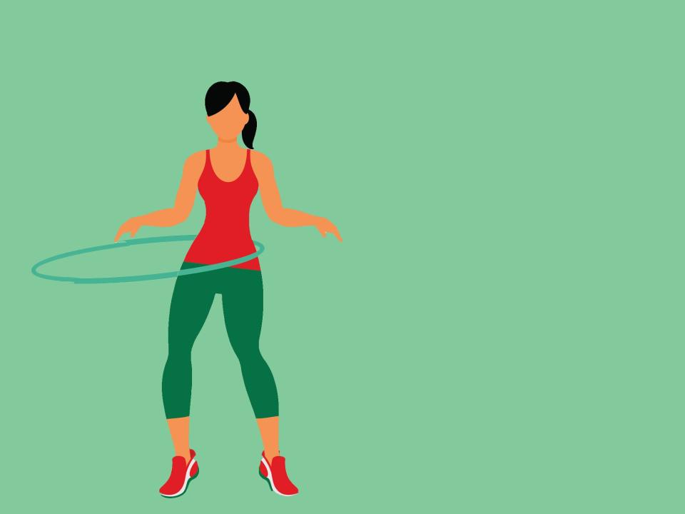 <p>Hula hooping sent TikTok into a spin this lockdown, with thousands of fitness fans broadcasting their workouts from home</p> (iStock/The Independent)