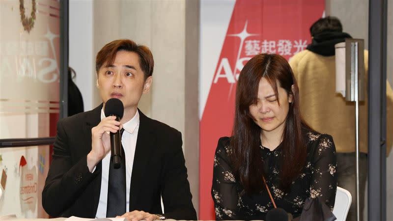 小甜甜除了控訴老公家暴，也揭發「藝起發光」教會的宋逸民及成員企圖阻止她報警驗傷的過程。（資料照／記者楊澍攝影）