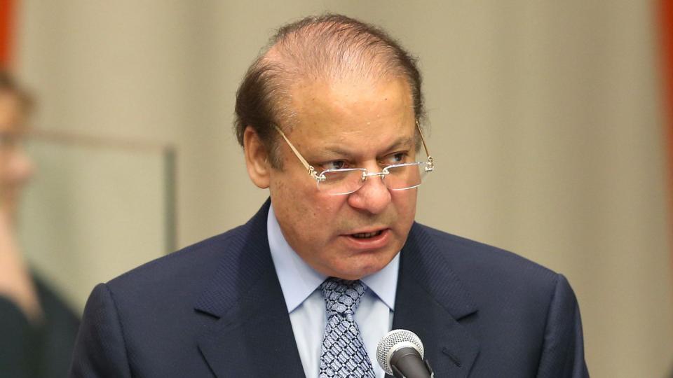 File image of former Pakistan Prime Minister Nawaz Sharif. 
