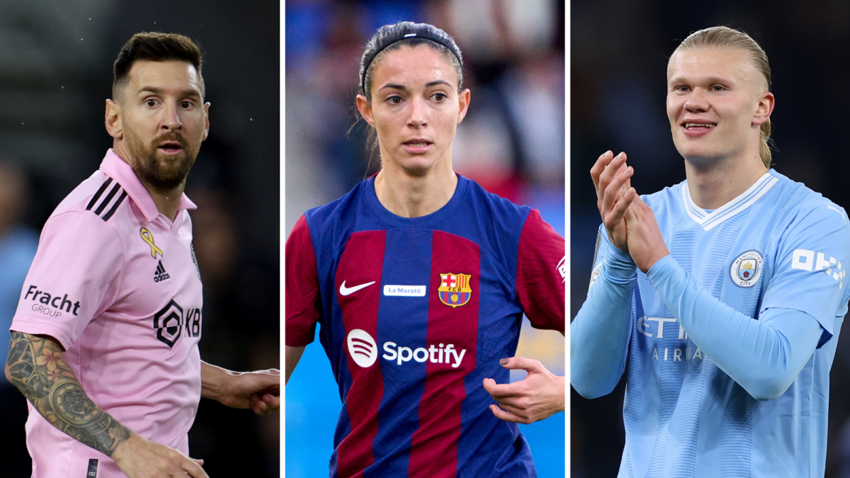 Messi, Mbappé or Haaland to be FIFA best player in 2023. Women's best is  Bonmatí, Hermoso or Caicedo