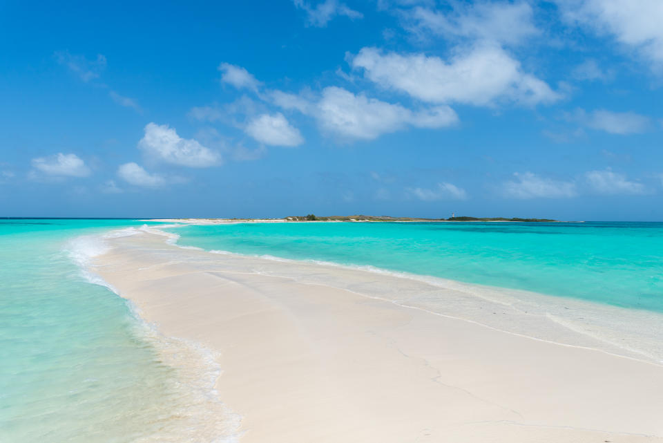 Los Roques, en Venezuela, es también un Parque Nacional desde 1972. Foto: Getty Images