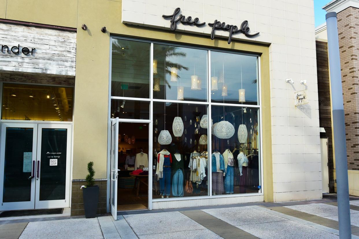 A Free People retail location in Jacksonville, Fla on Tuesday, Nov. 15, 2022.