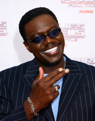  Premiere: <a href="/movie/contributor/1800019118" data-ylk="slk:Bernie Mac;elm:context_link;itc:0;sec:content-canvas" class="link ">Bernie Mac</a> at the LA premiere of Columbia's <a href="/movie/1807839027/info" data-ylk="slk:Charlie's Angels: Full Throttle;elm:context_link;itc:0;sec:content-canvas" class="link ">Charlie's Angels: Full Throttle</a> - 6/18/2003<br>Photo: <a href="http://www.wireimage.com" rel="nofollow noopener" target="_blank" data-ylk="slk:Gregg DeGuire, Wireimage.com;elm:context_link;itc:0;sec:content-canvas" class="link ">Gregg DeGuire, Wireimage.com</a>