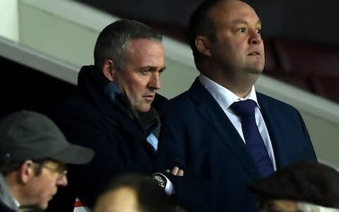 Paul Lambert watches his new side at old Trafford - Credit: Gareth Copley/Getty Images