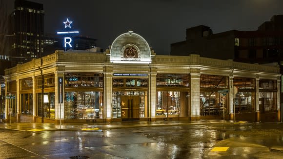 The Starbucks Reserve Roastery and Tasting Room in Seattle