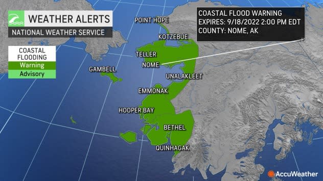 Alaska Coastal Flood Warnings