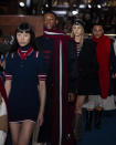 The Tommy Hilfiger collection is modeled during Fashion Week, Friday, Feb. 9, 2024, in New York. (AP Photo/Peter K. Afriyie)