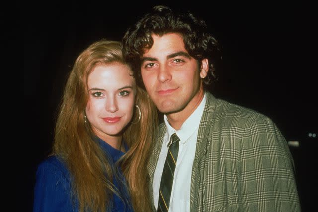 Frank Edwards/Fotos International/Getty Images Kelly Preston and George Clooney