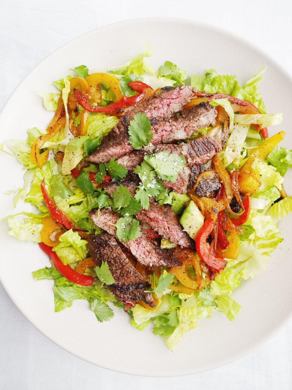 Fajita Steak Salad