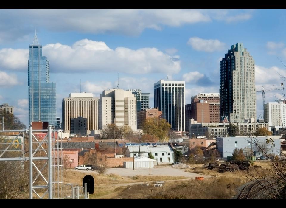 Raleigh, N.C., ranked in the study as the eighth most sleep-deprived U.S. city. 