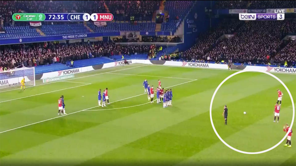Marcus Rashford's free kick against Chelsea was arguably the best goal of his career.