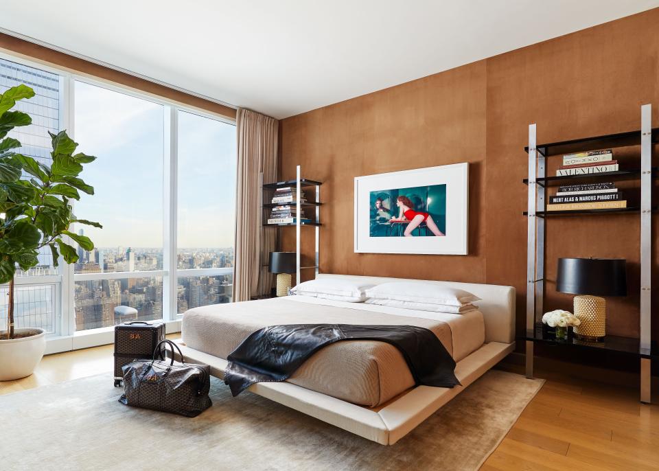 Inside Fashion Designer Brian Atwood’s Vibrant Apartment 64 Floors Above Manhattan