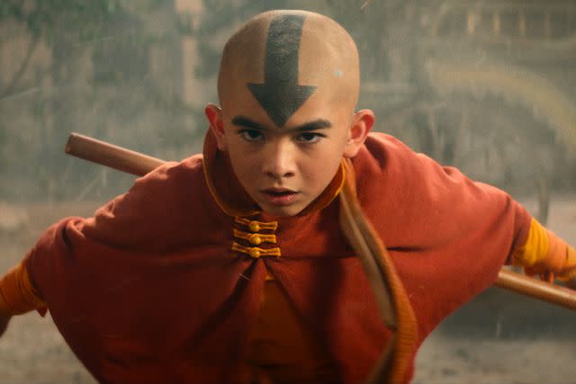 <p>Courtesy of Netflix</p> Gordon Cormier as Ang in 'Avatar: The Last Airbender'