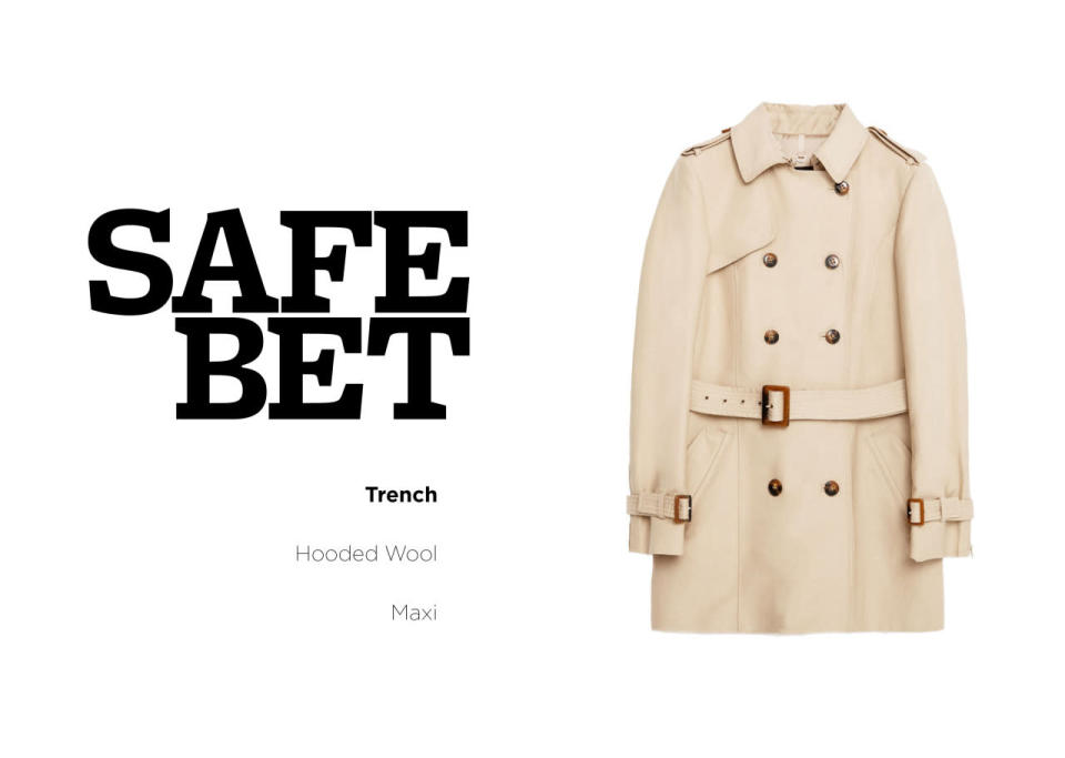 Safe Bet: Trench Coats