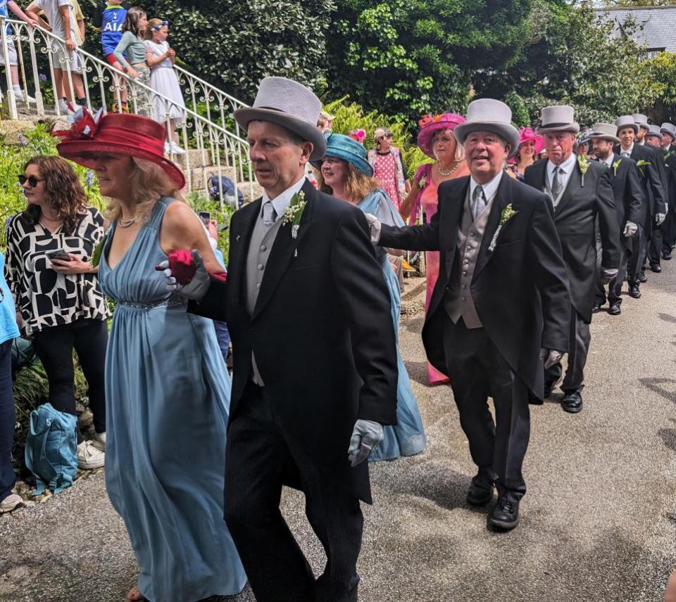 Falmouth Packet: Helston Flora Day Midday Dance 2024