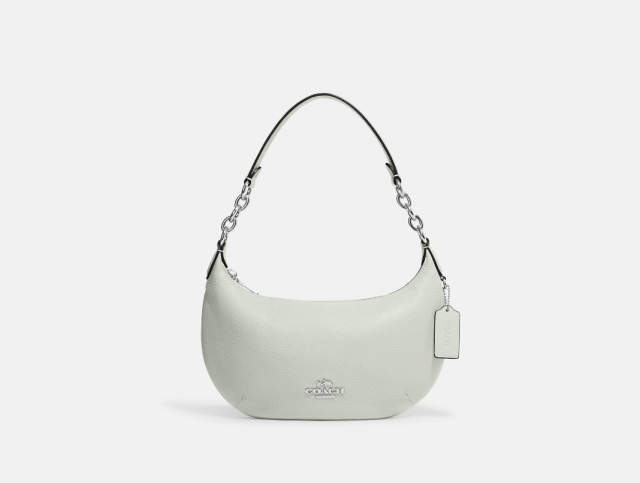 Coach Off-white Leather Mini Lane Top Handle Bag Coach