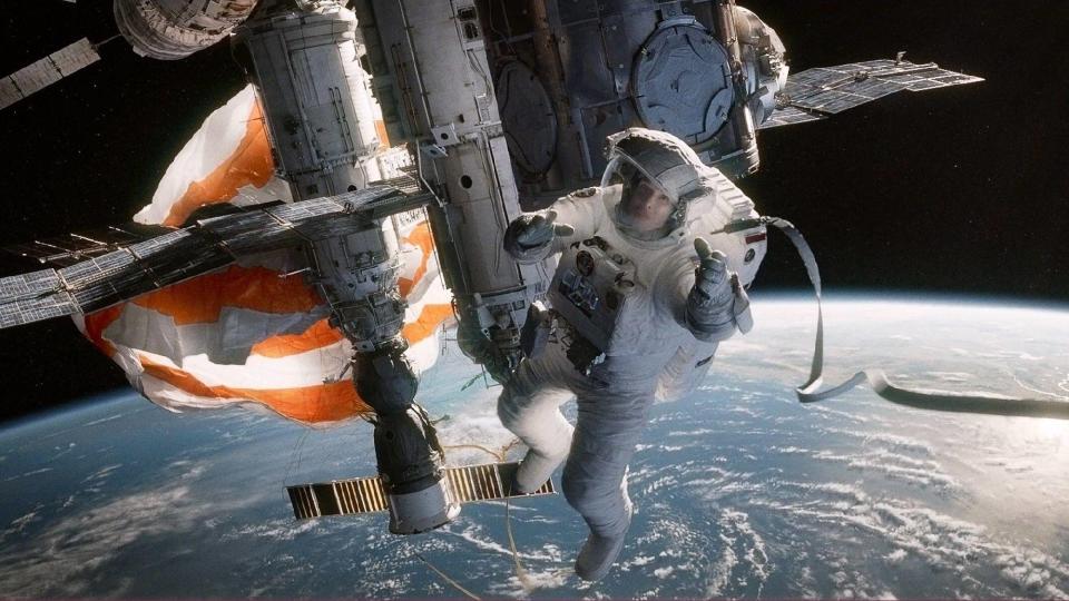 Sandra Bullock as Dr. Ryan Stone in Gravity