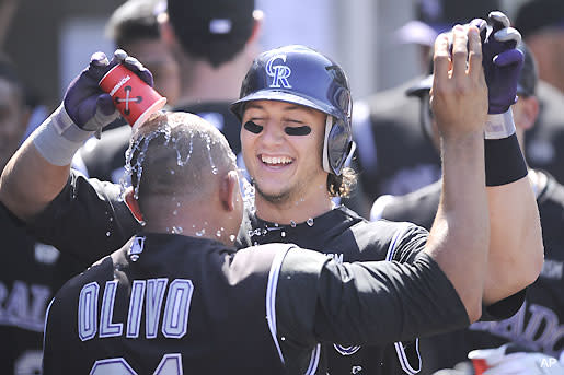 Tulo who? Carlos Gonzalez showing he's the superstar for the