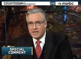 Keith Olbermann back on MSNBC