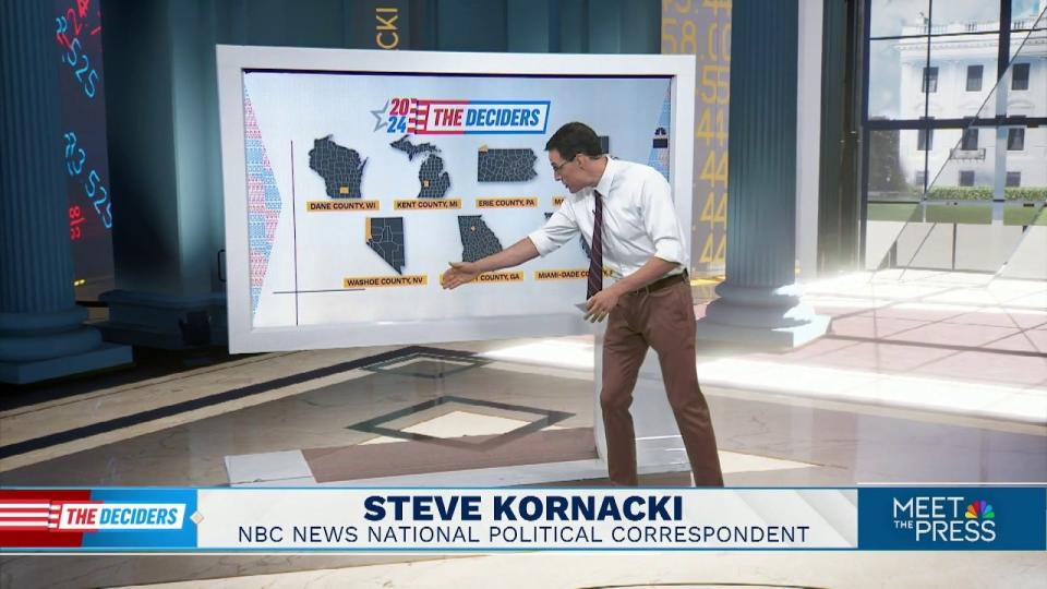 MSNBC's Steve Kornacki has been reporting the numbers behind U.S. elections for years.