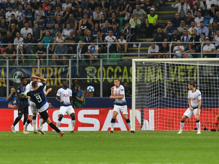 Inter Milan vs Tottenham – Champions League as it happened