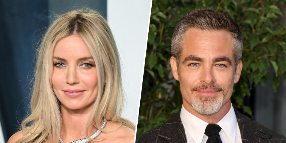 Annabelle Wallis, Chris Pine. (Getty Images)