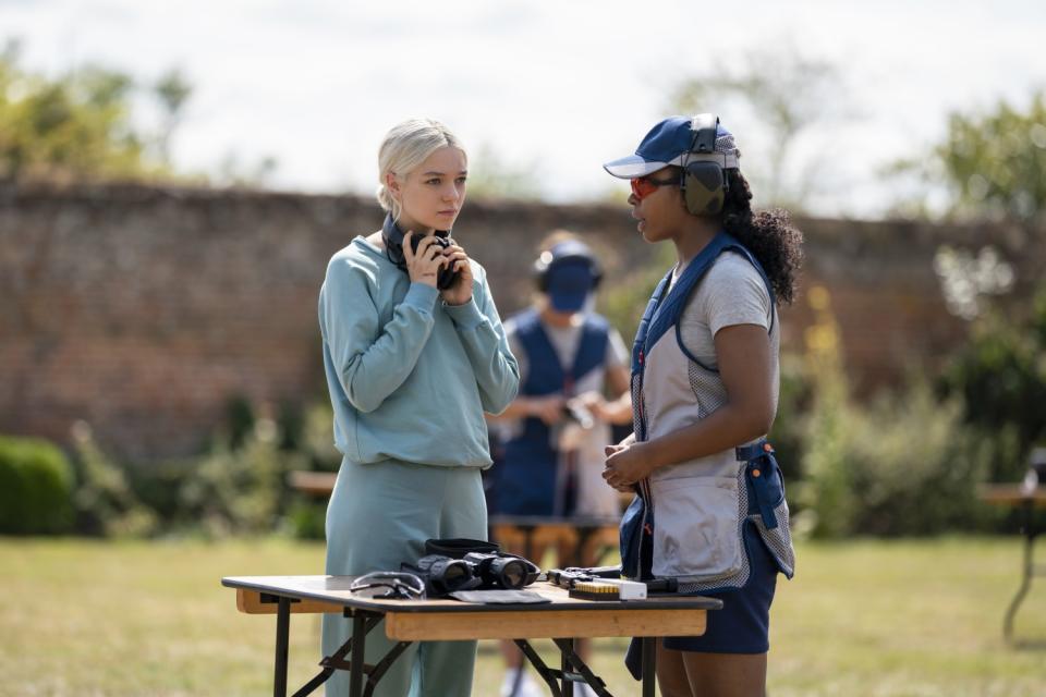 Esmé Creed-Miles and Yasmin Monet Prince in "Hanna."