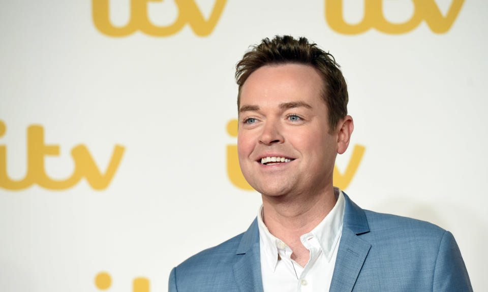LONDON, ENGLAND - NOVEMBER 19:  Stephen Mulhern attends the ITV Gala at London Palladium on November 19, 2015 in London, England.  (Photo by Stuart C. Wilson/Getty Images)