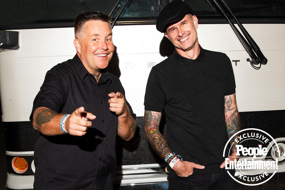 Ken Casey and Al Barr of the Dropkick Murphys