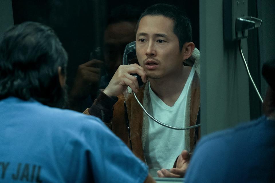 Steven Yeun in Beef 106, season one, episode 6