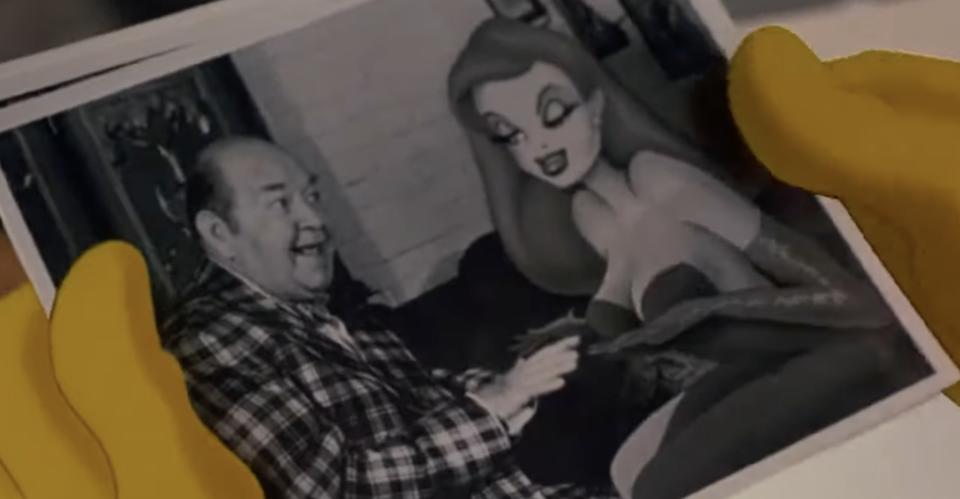 Marvin Acme and Jessica Rabbit in Who Framed Roger Rabbit