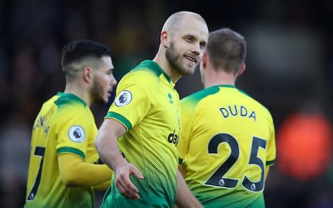 Pukki scored from the spot against Bournemouth - Credit: Reuters